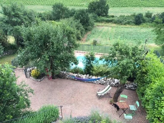Stone House, Terraced Garden And Pool *