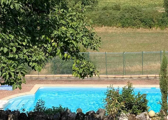 Prázdninový dům Stone House, Terraced Garden And Pool Saint-Beauzile