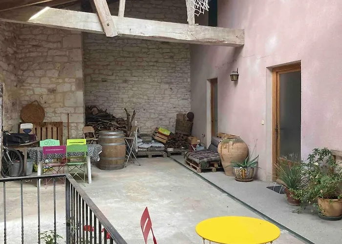 Stone House, Terraced Garden And Pool * Saint-Beauzile