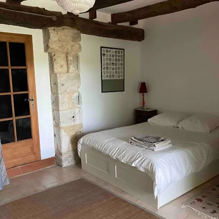 Stone House, Terraced Garden And Pool 度假居 Saint-Beauzile