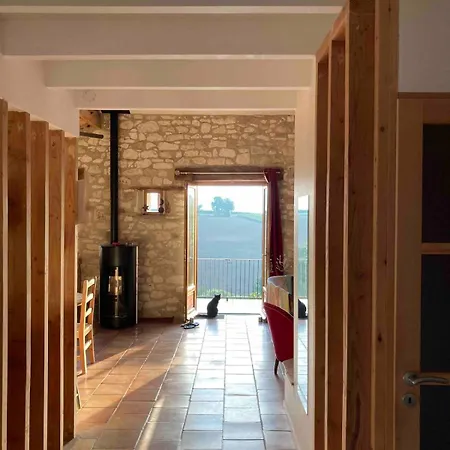 Stone House, Terraced Garden And Pool *